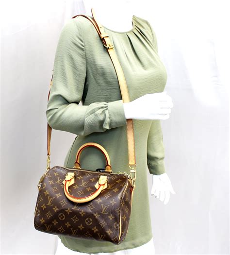 louis vuitton speedy cognac|louis vuitton speedy bandouille 25 monogram.